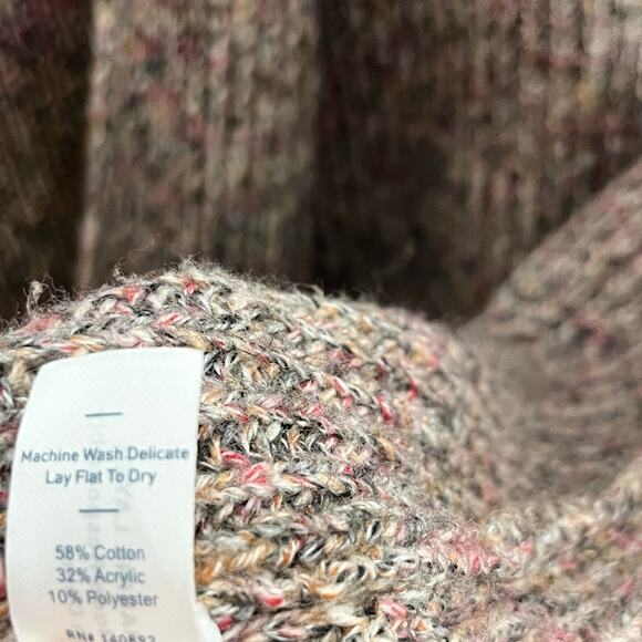 Marine Layer Womens Cabin Cardigan Sweater Small Brown Haether Knit Pockets - Picture 11 of 12